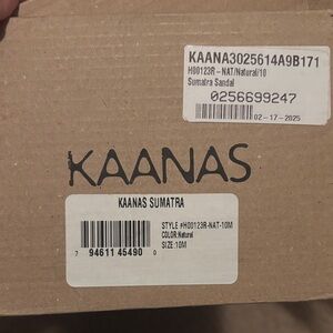 Kaanas Natural Tone Sandal